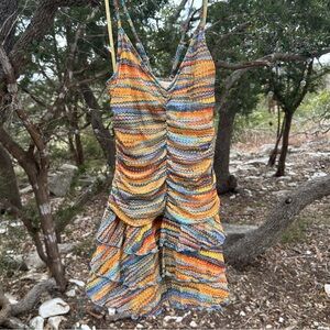 Bodycon ruffle dress